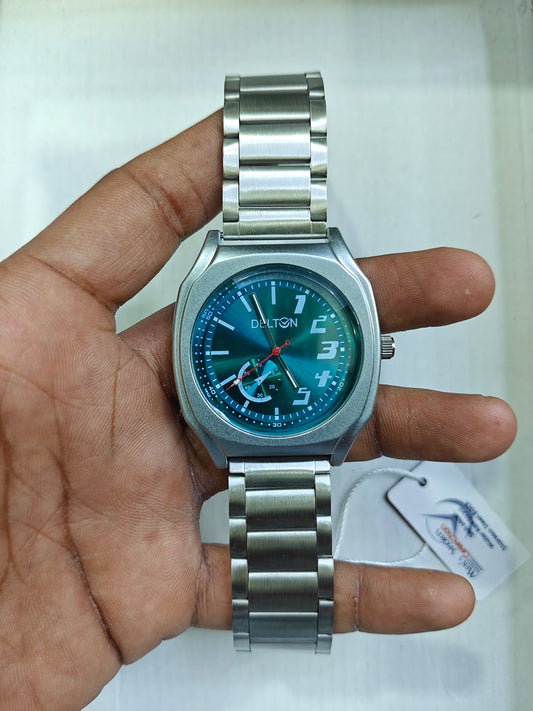 Mens most trendy Sliver strap watches @200