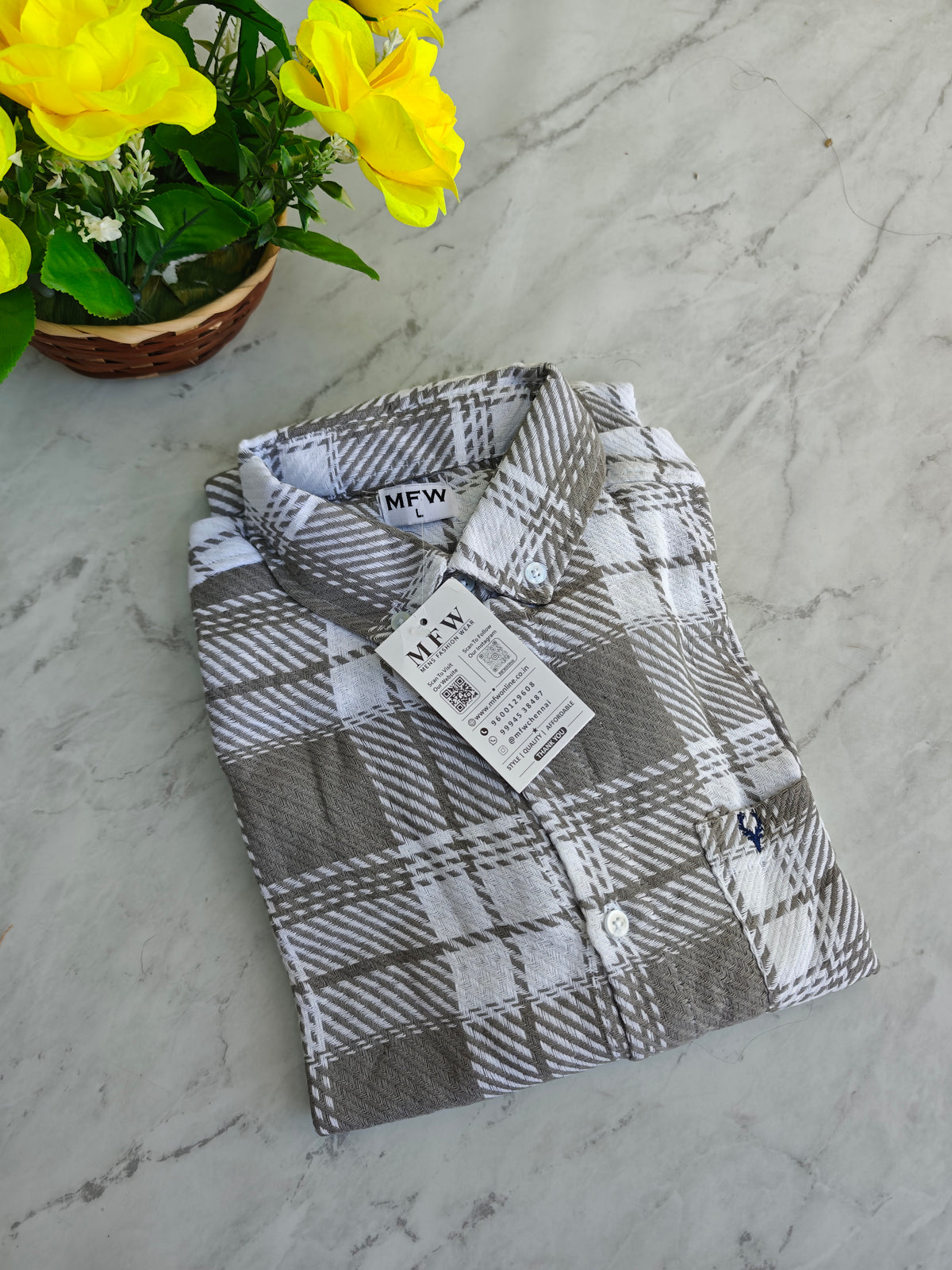 MFW Old money type full sleeve checked shirts Single pcs @299 and Buy 4 pcs combo @999