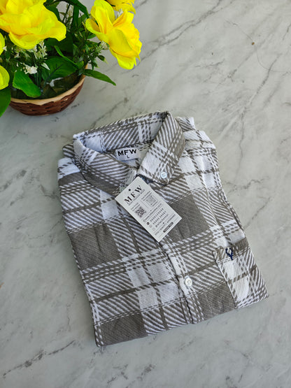 MFW Old money type full sleeve checked shirts Single pcs @299 and Buy 4 pcs combo @999