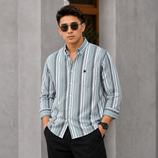 Mfw Oxford Stripes Shirts single pcs @299 and Buy 4 pcs combo @999