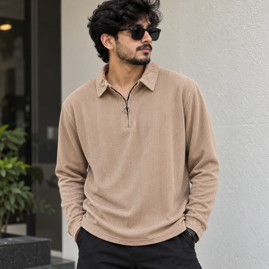Mfw Full sleeve zipper Tshirt 1 pc @199 and 3 pcs @ 499