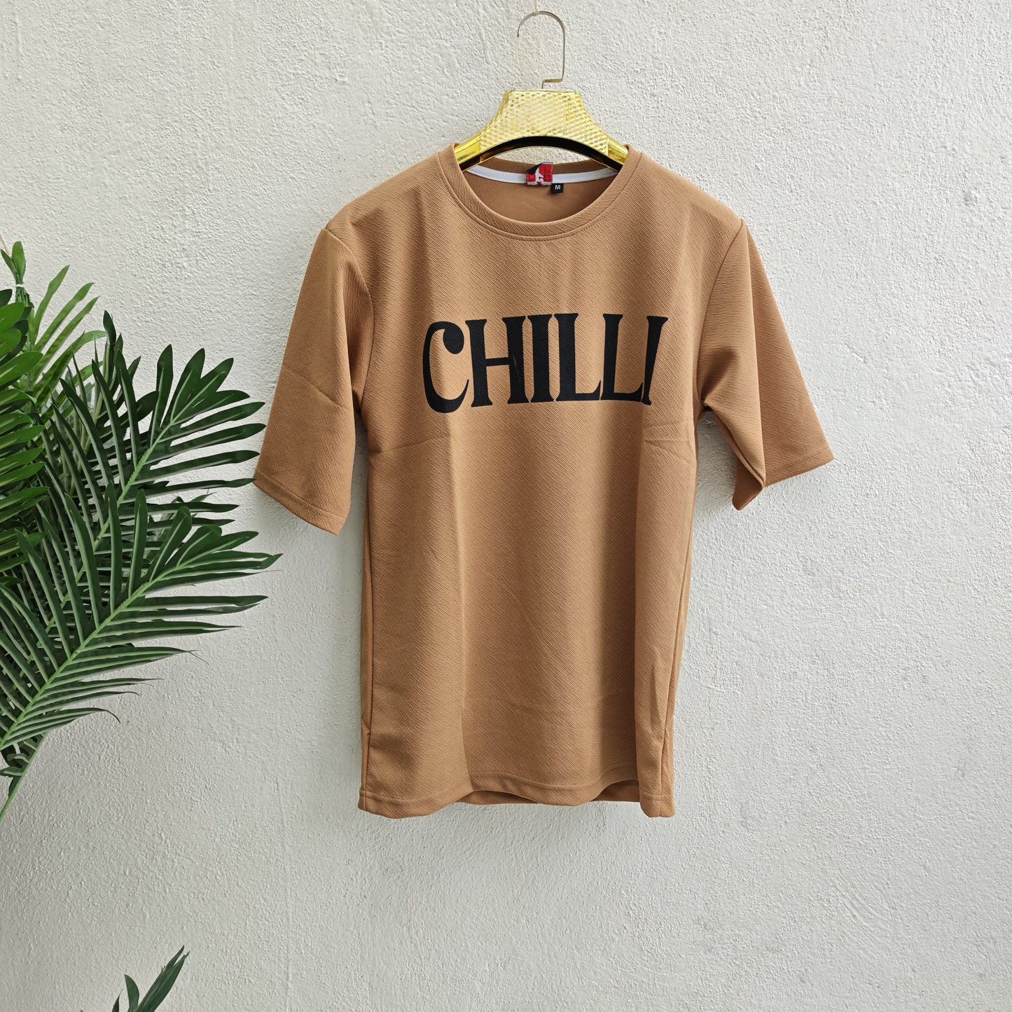 Round neck Front and back print drop shoulder Tshirt 1 pc @199 and 3 pcs @ 499