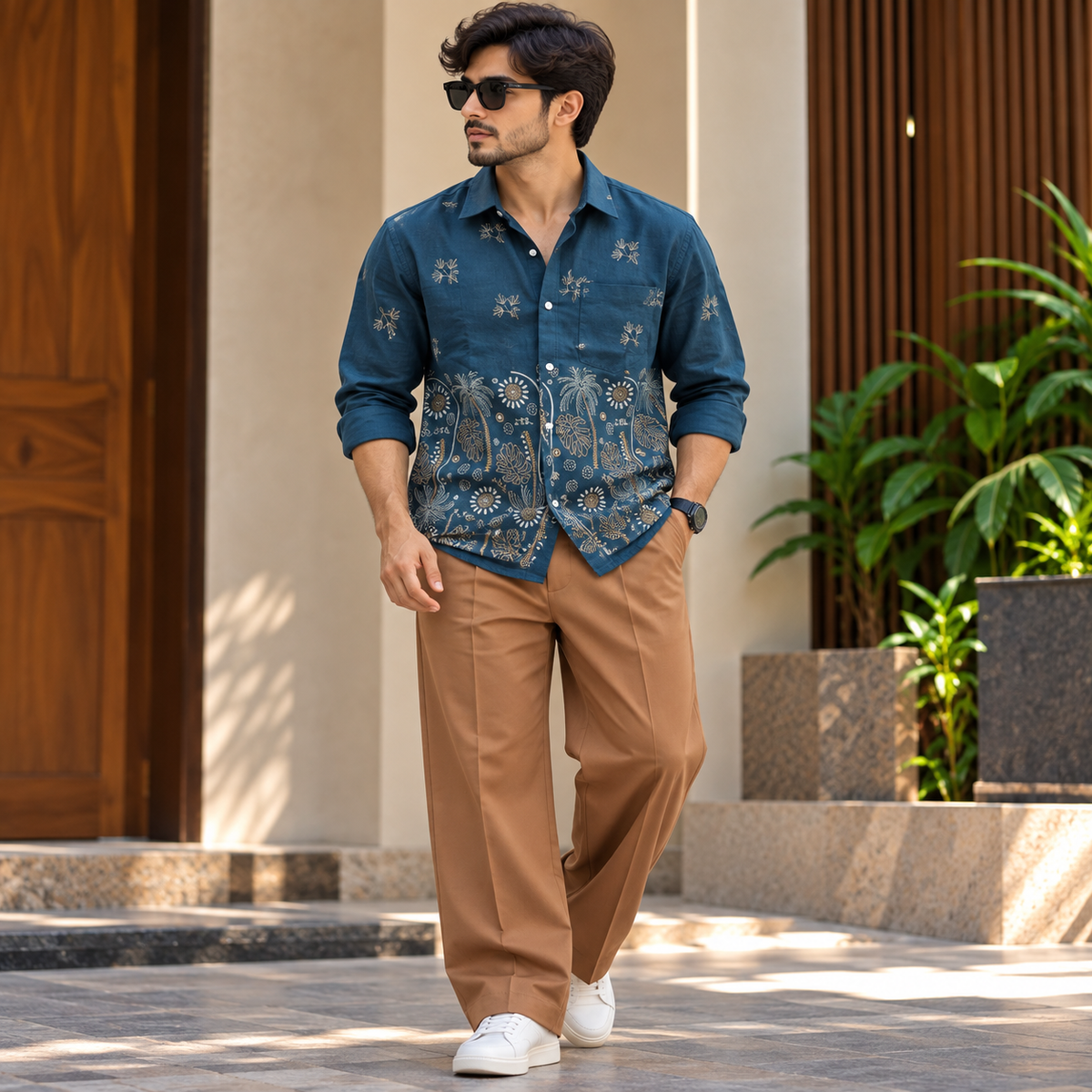 2 in 1 Combo MFW bottom printed shirts + Korean Baggy pant buy @600 rs only