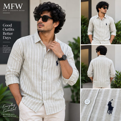 MFW Lenin stripes  shirts Single pcs @299 and Buy 4 pcs combo @999[D1]