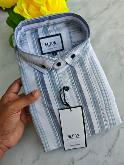 MFW stripes full sleeve shirts Single pcs @299 and Buy 4 pcs combo @999