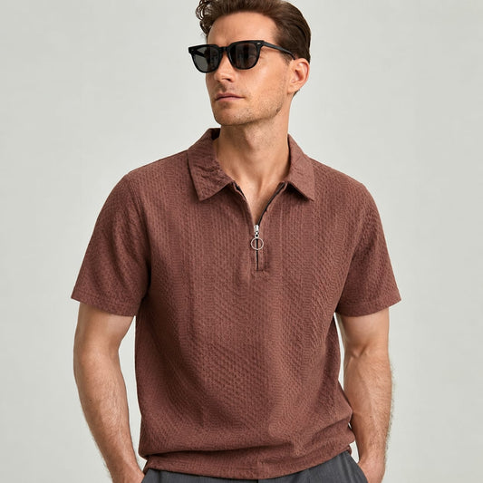 Mfw Half sleeve zipper Tshirt 1 pc @199 and 3 pcs @ 499