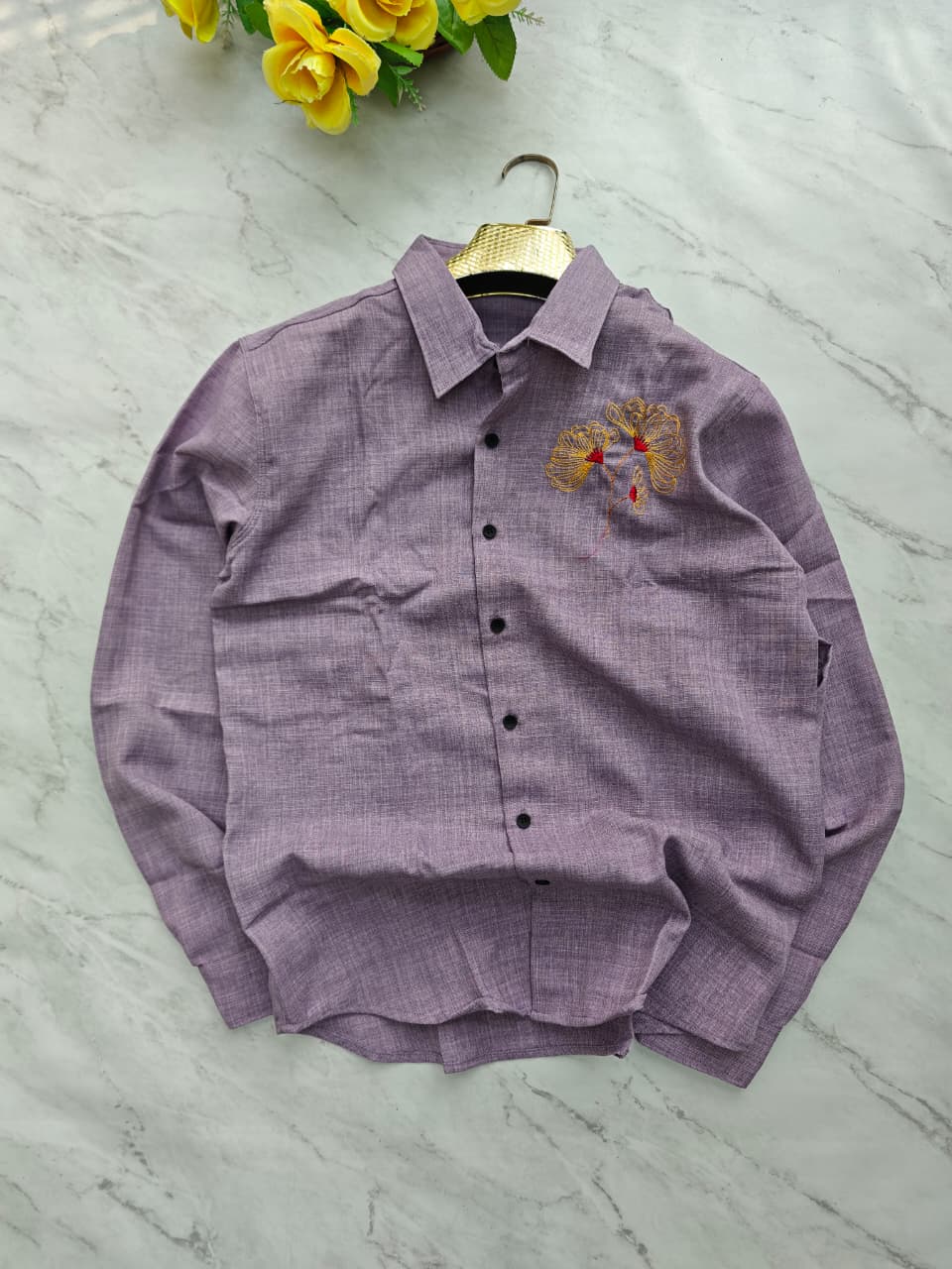 MFW Lenin embroidery work shirts Single pcs @299 and Buy 4 pcs combo @999