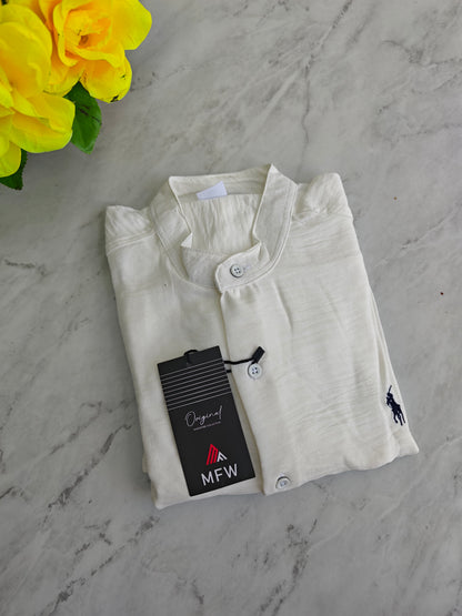 MFW Chinese collar crush lenin full sleeve shirts Single pcs @299 and Buy 4 pcs combo @999
