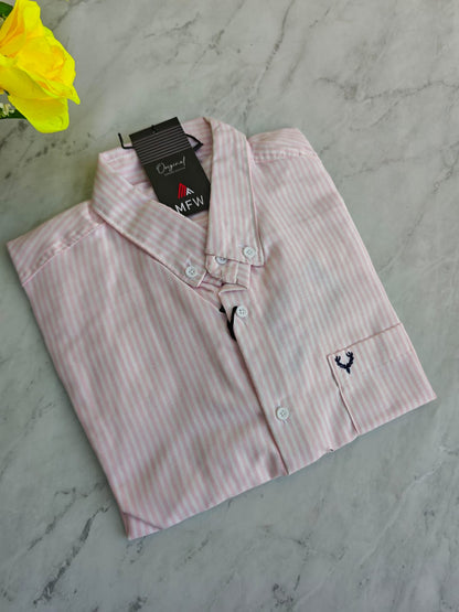 MFW Boxy fit baggy stripes shirts Single pcs @299 and Buy 4 pcs combo @999