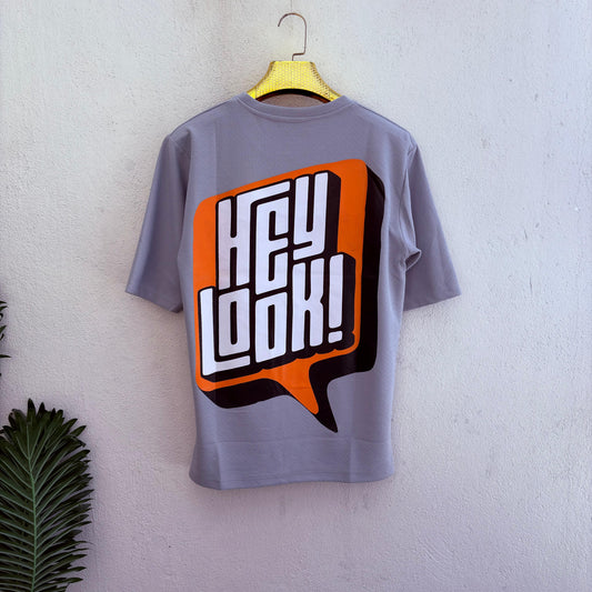 Round neck Front and back print droup shoulder Tshirt 1 pc @199 and 3 pcs @ 499