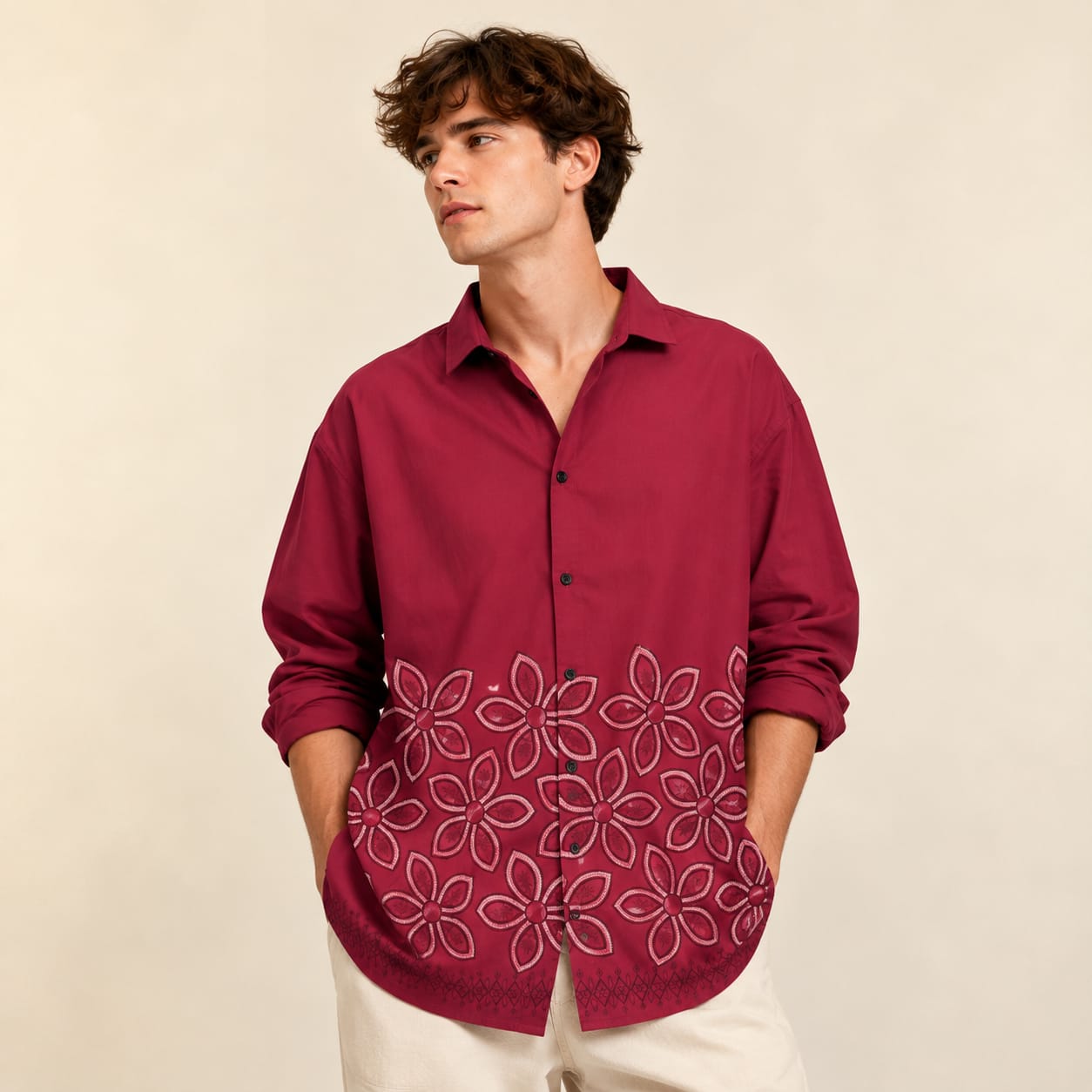 MFW Full sleeve bottom printed shirts Single pcs @299 and Buy 4 pcs combo @999(BP-1)