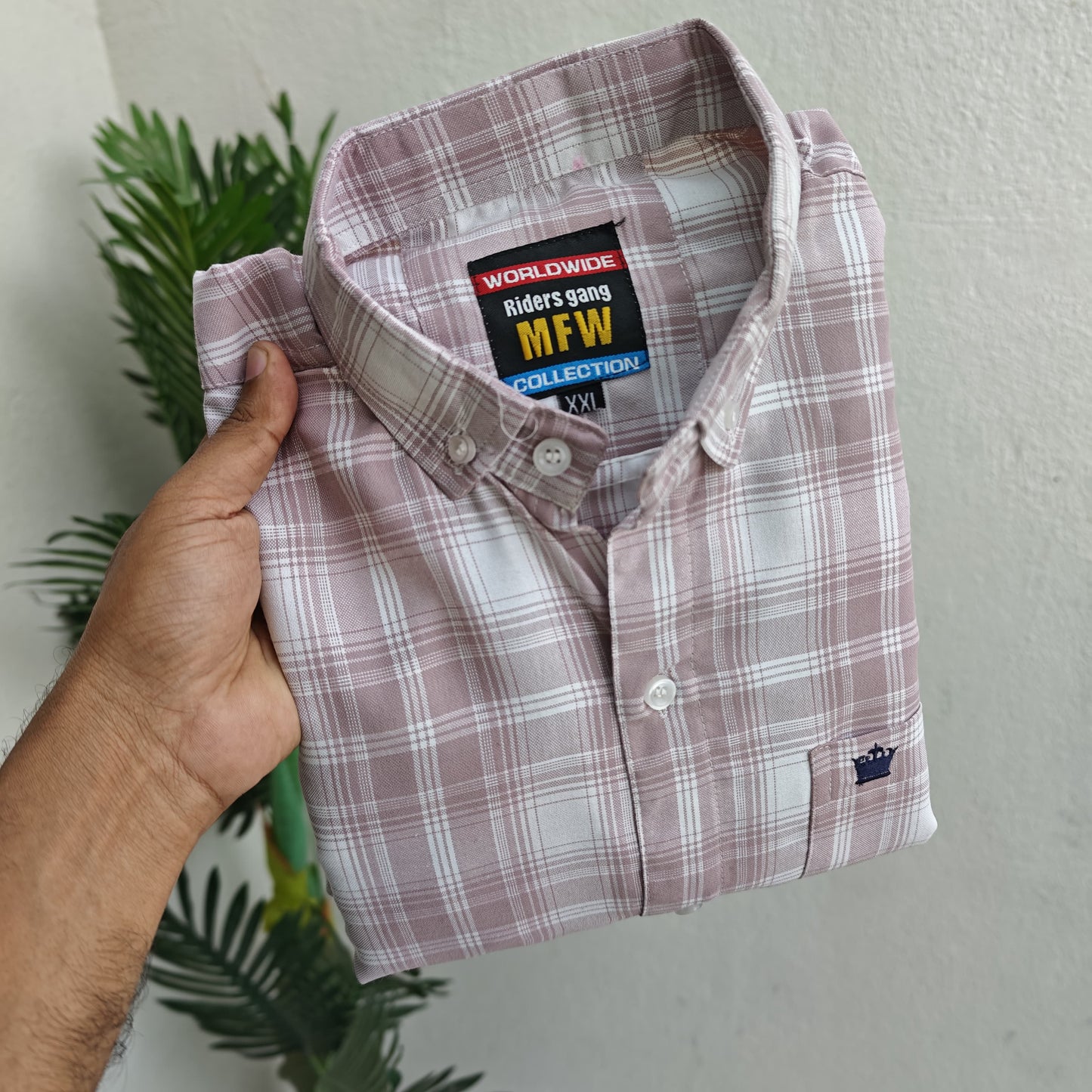 Mfw Oxford checked Shirts single pcs @299 and Buy 4 pcs combo @999