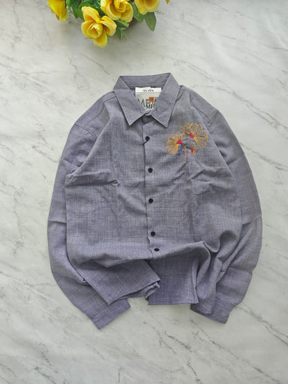 MFW Lenin embroidery work shirts Single pcs @299 and Buy 4 pcs combo @999