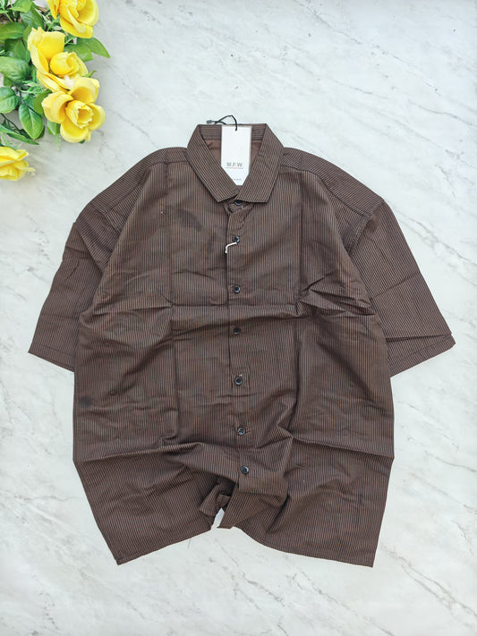 Mfw Baggy Boxy Fit Drop shoulder stripes shirt buy @250 rs