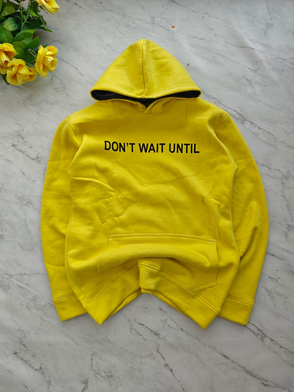 Men's Cotton back printed Hoodies single pcs @299 and Buy 4 pcs combo @999(Random design only no color selection only size selection )