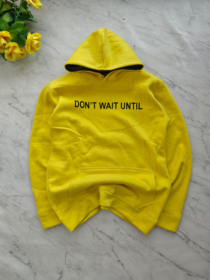 Men's Cotton back printed Hoodies single pcs @299 and Buy 4 pcs combo @999(Random design only no color selection only size selection )
