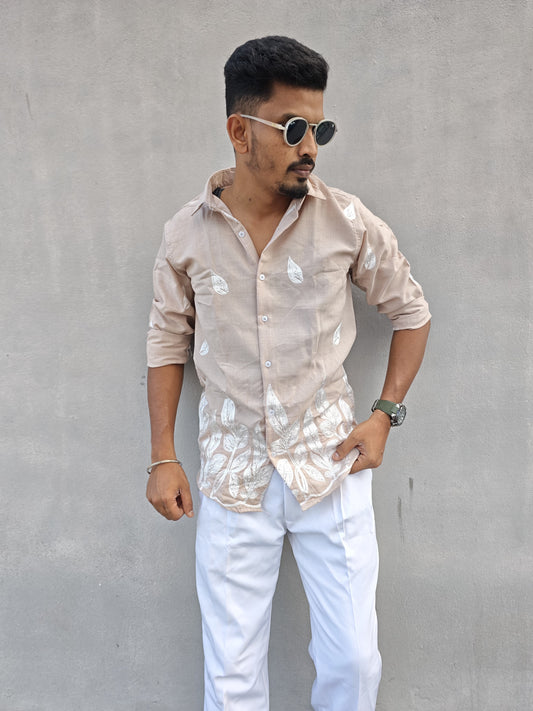Men's embroidery full sleeve Shirts single pcs @350 and Buy 3 pc combo @999