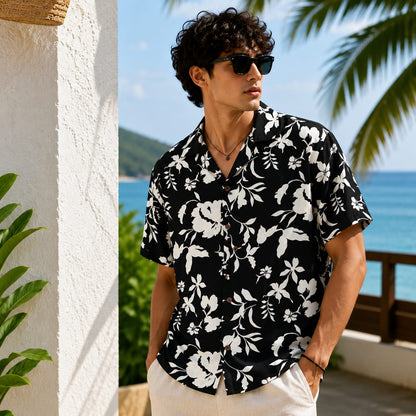 IMP viscose printed cuban collar shirts buy @250 rs only