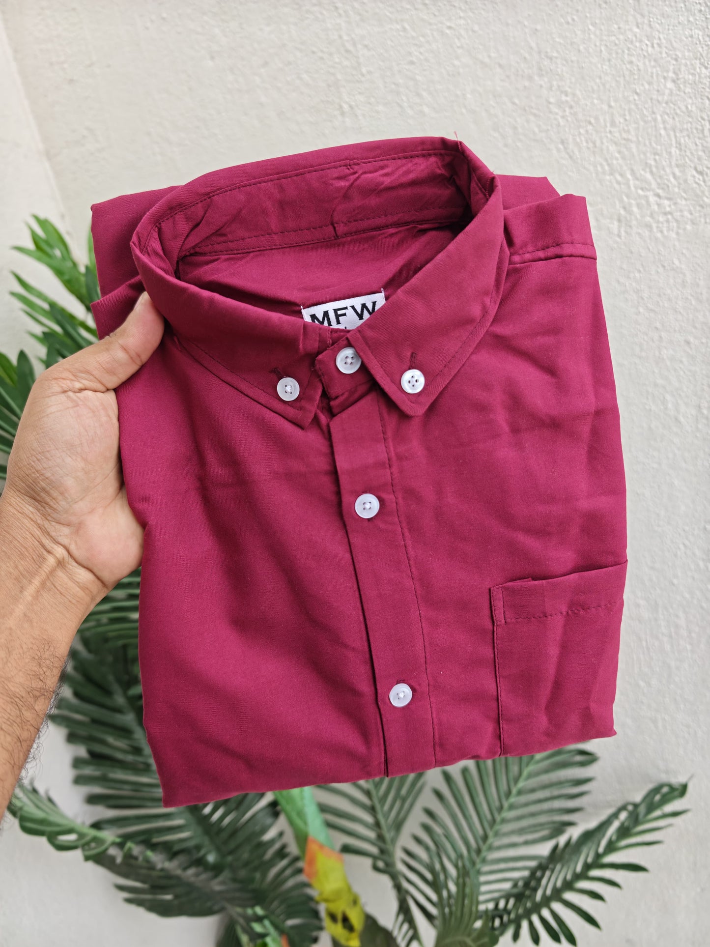 MFW Plain shirts Single pcs @299 and Buy 4 pcs combo @999