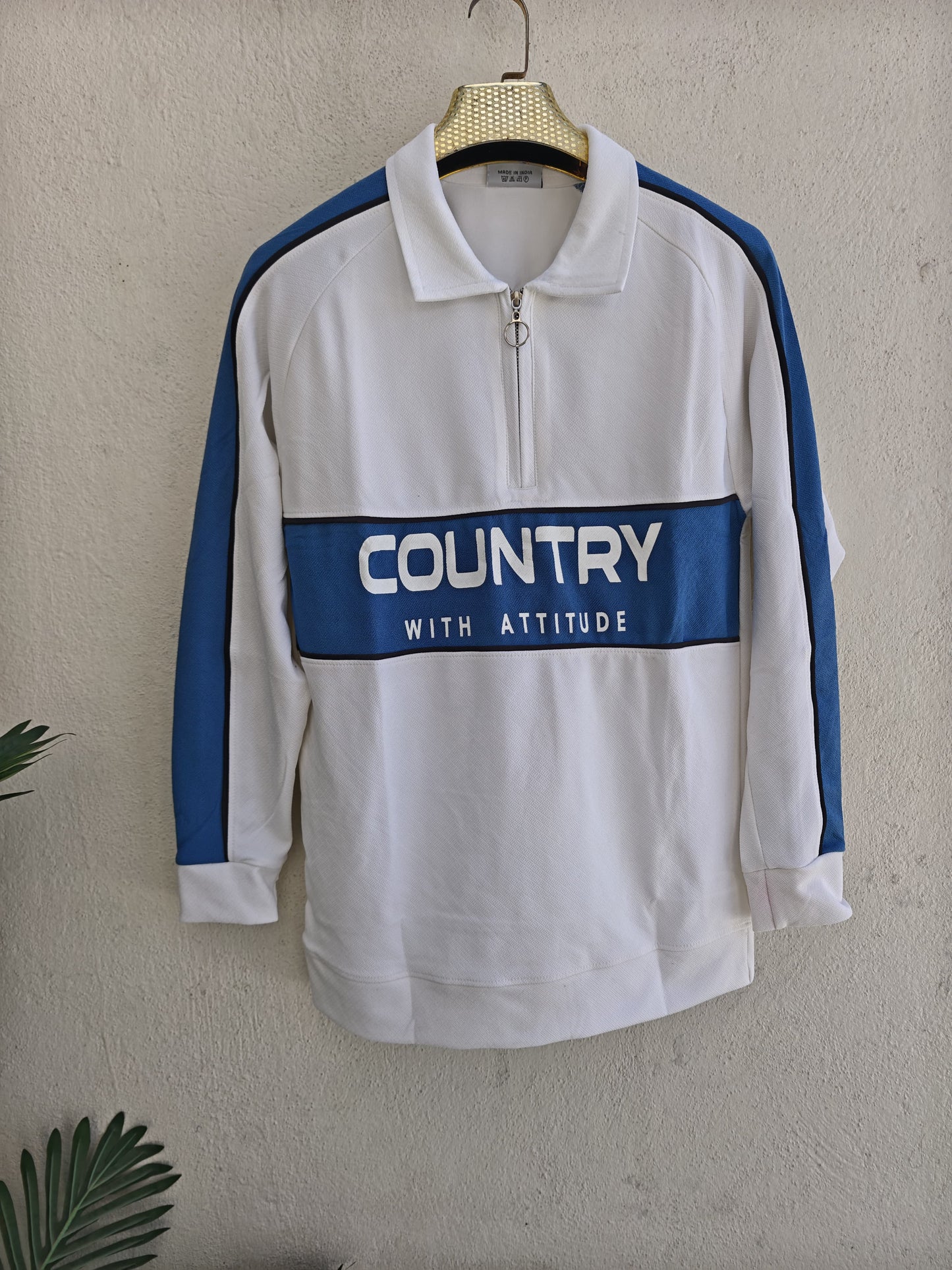 Men's korean Collar premium old money Zipper Full sleeve tshirts@249 (Fabric Reference – Please Read Description)