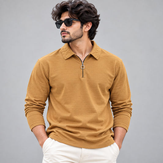 MFW  full sleeve Zipper  Tshirt 1 pc @199 and 3 pcs @ 499