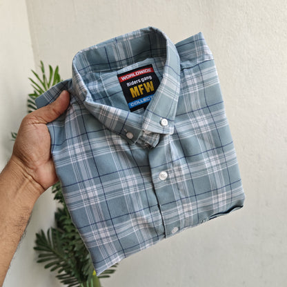 Mfw Oxford checked Shirts single pcs @299 and Buy 4 pcs combo @999
