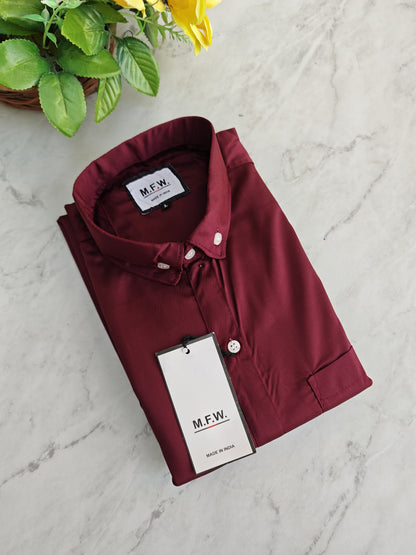 shirts Single pcs @299 and Buy 4 pcs combo @999 (MAROON)