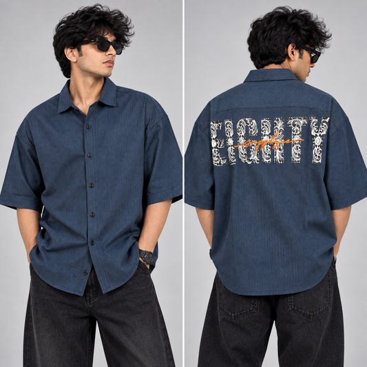 Mfw Baggy Boxy Fit Drop shoulder stripes shirt buy @250 rs