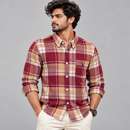 MFW brush cotton shirts Single pcs @299 and Buy 4 pcs combo @999