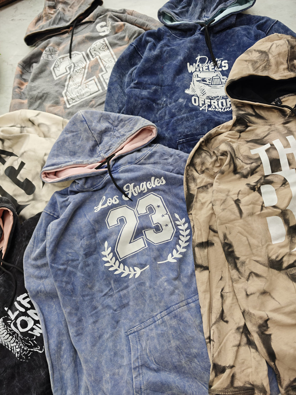 Men's premium Acid wash Hoodies single pcs @299 and Buy 4 pcs combo @999(Random design only no color selection only size selection )
