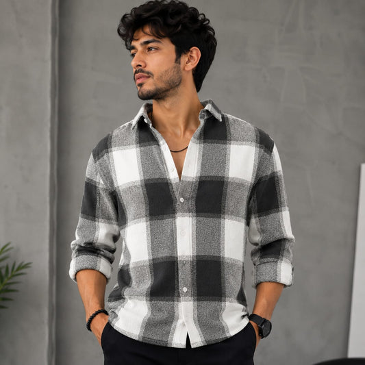 MFW grindal fabric checked shirts Single pcs @299 and Buy 4 pcs combo @999