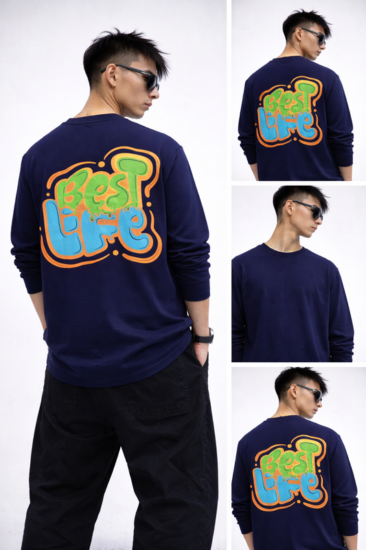 MFW full sleeve back printed Tshirt 1 pc @199 and 3 pcs @ 499