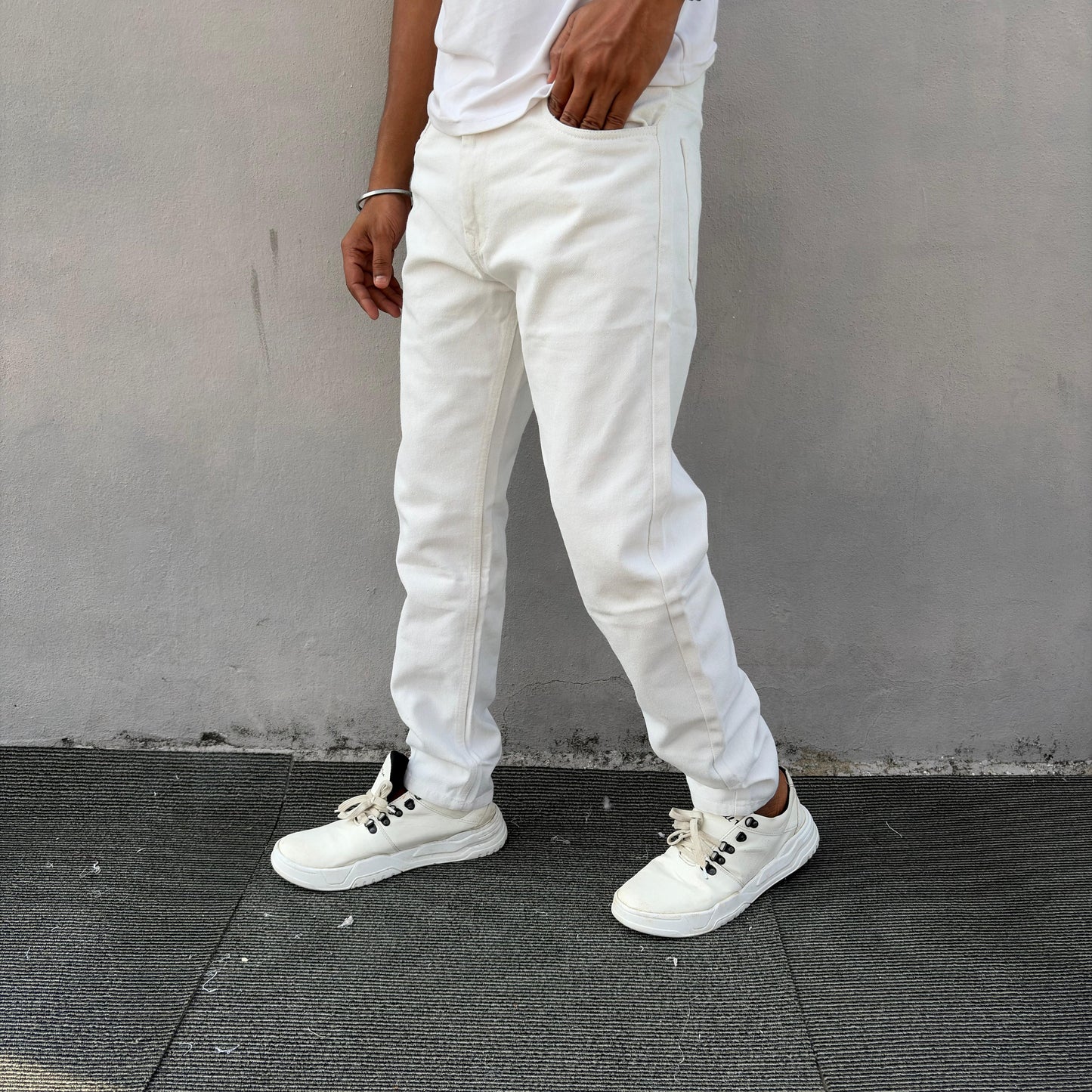 MFW men's plain mom fit jeans @450