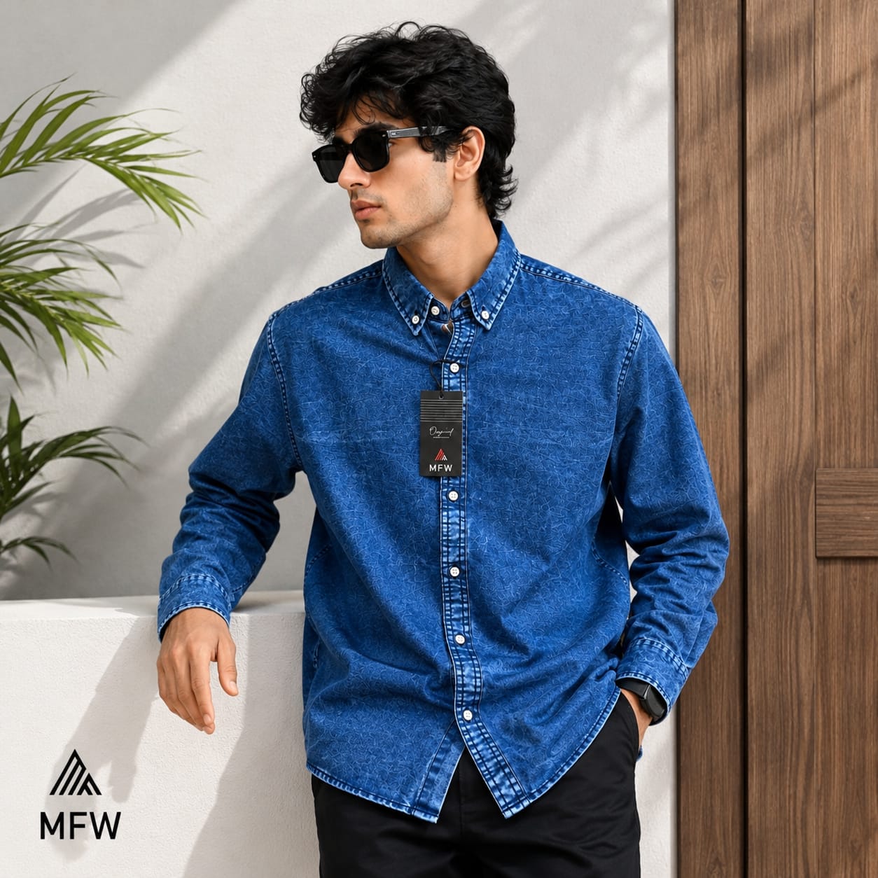 Men's Full sleeve Denim Shirts single pcs @350 and Buy 3 pc combo @999