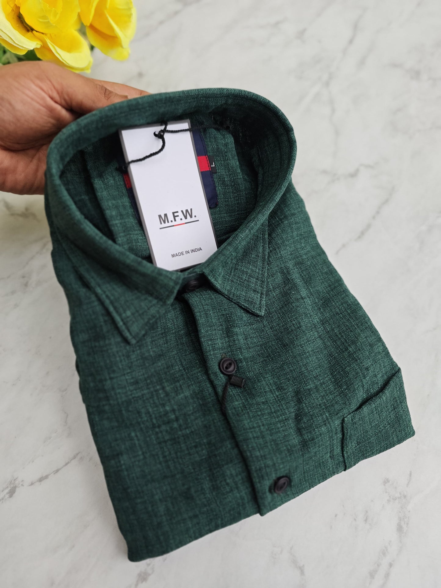 MFW plain korean lenin shirts Single pcs @299 and Buy 4 pcs combo @999