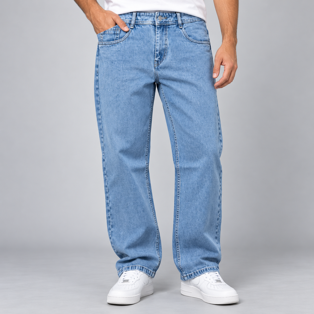 Mfw semi baggy jeans pant buy @450 rs only