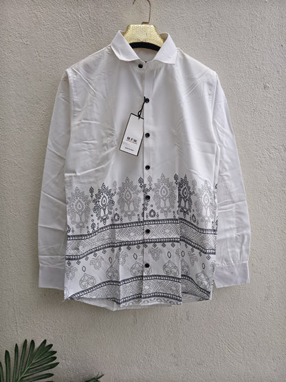 MFW Full sleeve bottom printed shirts Single pcs @299 and Buy 4 pcs combo @999(BP-New)