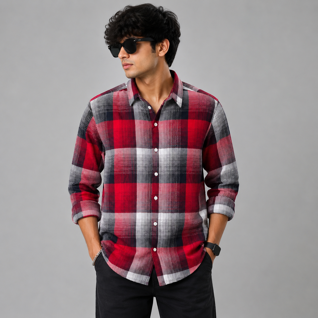 MFW Grindal fabric full sleeve shirts Single pcs @299 and Buy 4 pcs combo @999
