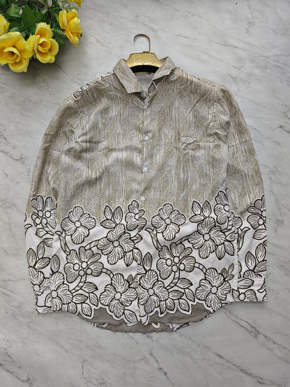 MFW viscose bottom printed shirts Single pcs @299 and Buy 4 pcs combo @999