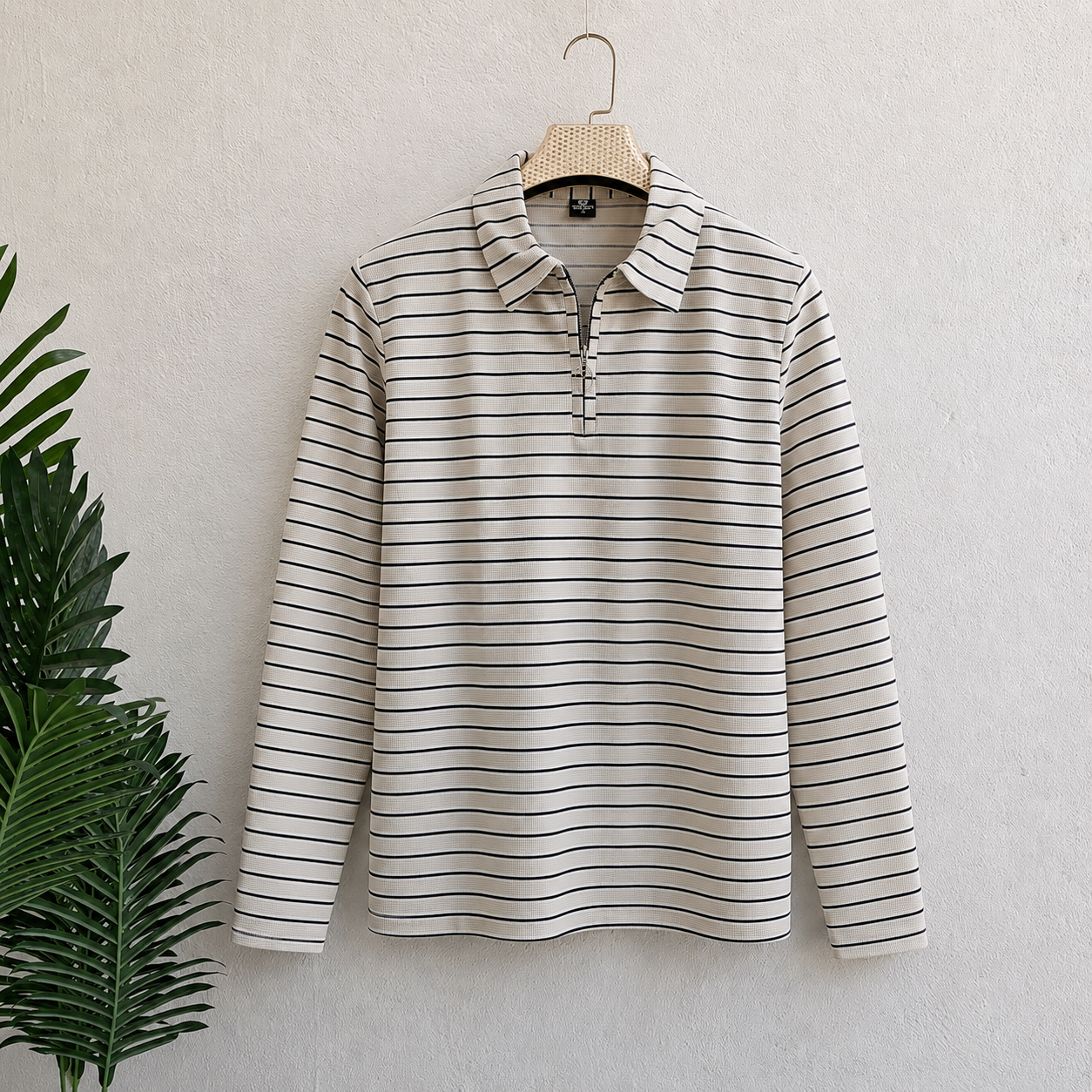 Mfw Korean Zipper Full sleeve Tshirt 1 pc @199 and 3 pcs @ 499