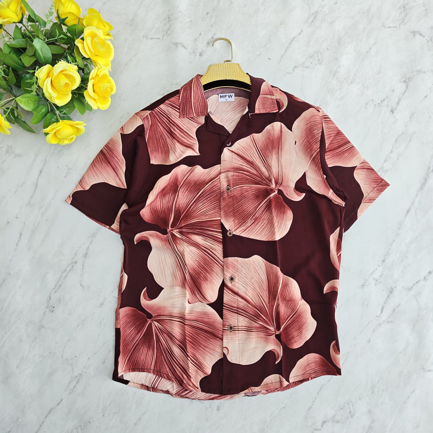IMP viscose printed cuban collar shirts buy @250 rs only