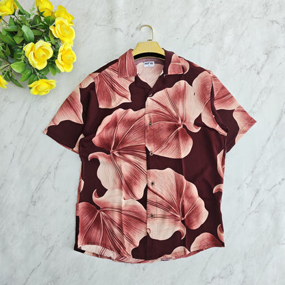 IMP viscose printed cuban collar shirts buy @250 rs only