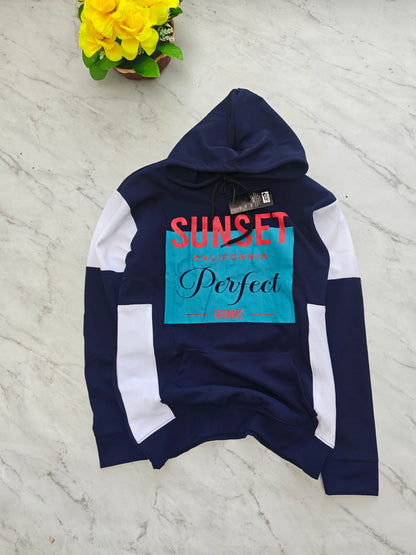 Men's Full sleeve Stylish front print premium  Hoodies tshirt single pcs @249(grey) (Fabric Reference – Please Read Description)