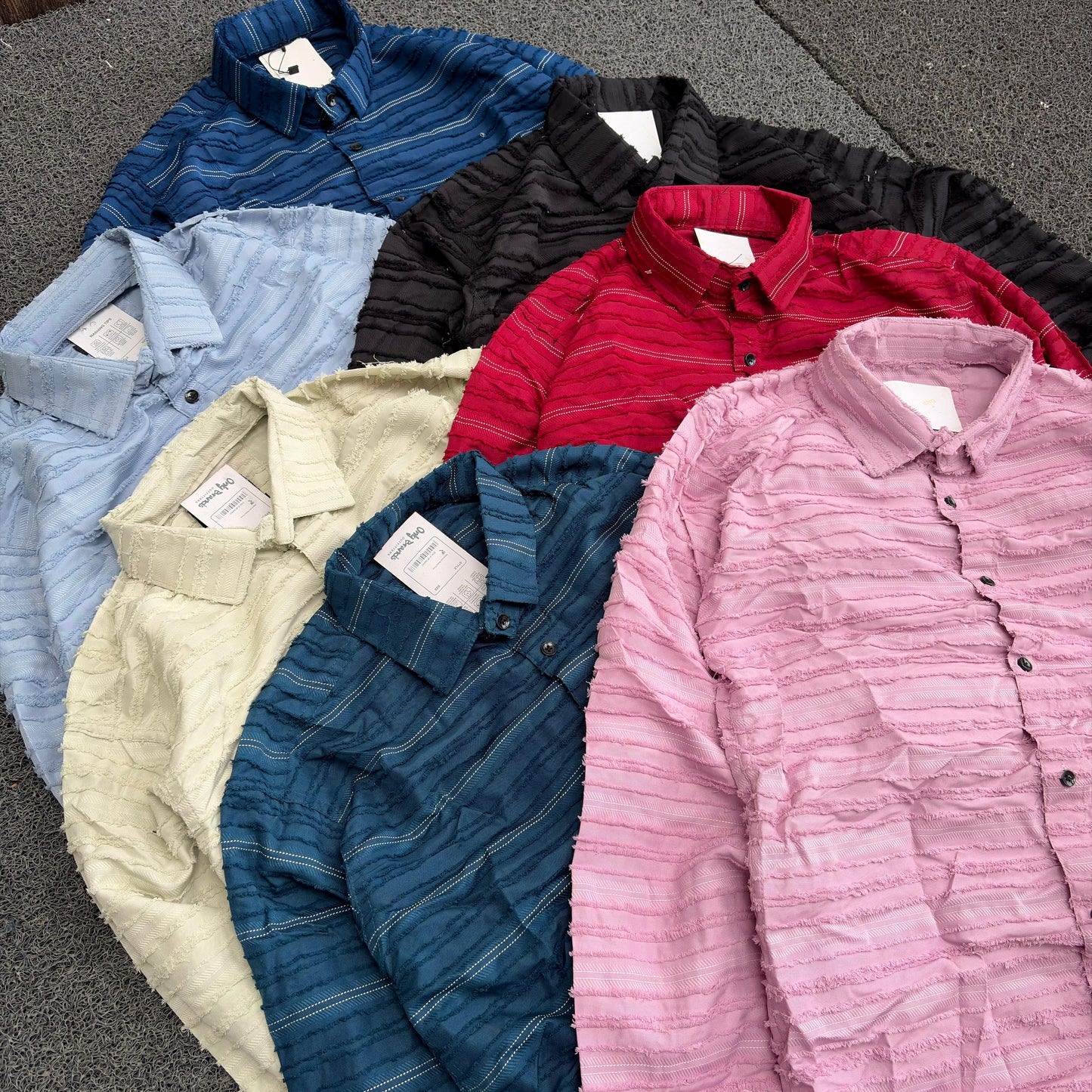 3 in 1 combo torn fabric fullsleev  shirts buy 3 pcs @499 only