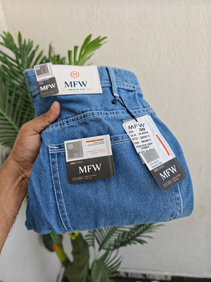 Men's premium Side pocket mom fit jeans pant buy @450 rs only[D.Blue]