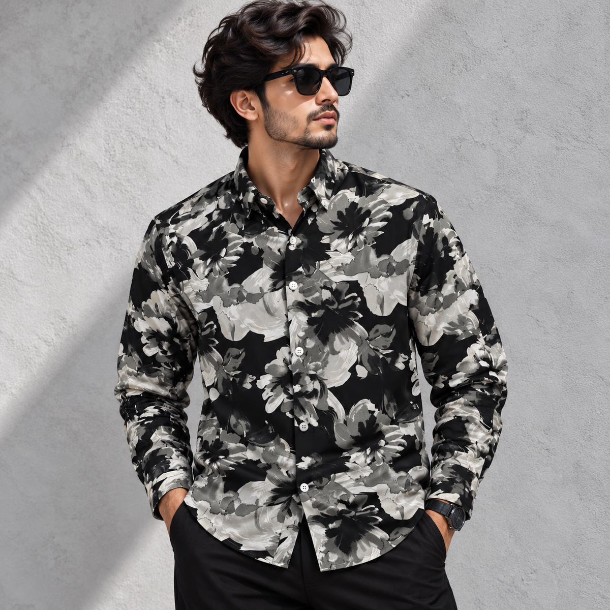 MFW viscose full sleeve printed shirts Single pcs @299 and Buy 4 pcs combo @999