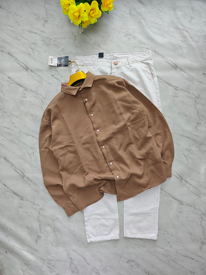 2 in 1 combo MFW Back printed shirts + mom fit jeans pant buy @600 rs only
