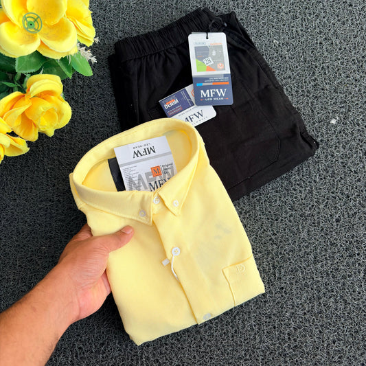 2 in 1 combo Old money lenin shirts + Lenin pants combo buy @600 only