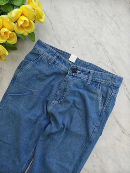 Men's premium Side pocket mom fit jeans pant buy @450 rs only[D.Blue]