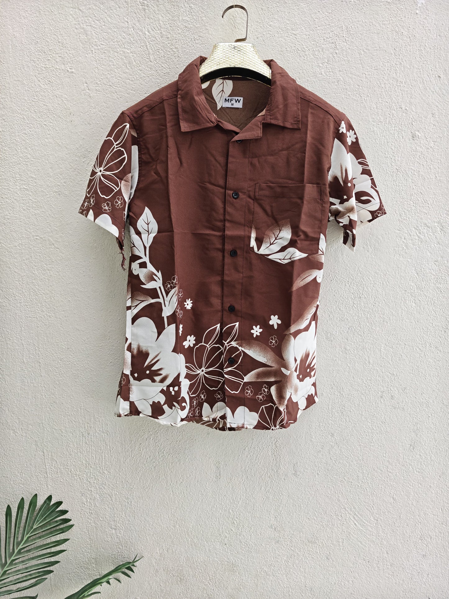 MFW Cuban collar viscose printed half sleeve shirts buy @250 rs only